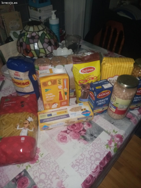 Damos comida sin utilizar