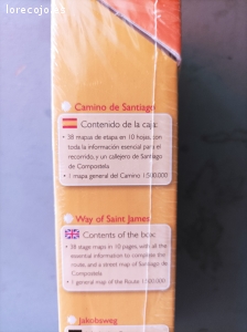 Mapas del Camino de Santiago