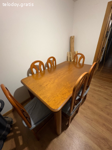 Mesa comedor + 6 sillas